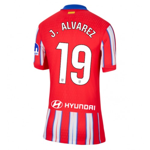 Dámy Fotbalový dres Atletico Madrid Julian Alvarez #19 2024-25 Domácí Krátký Rukáv